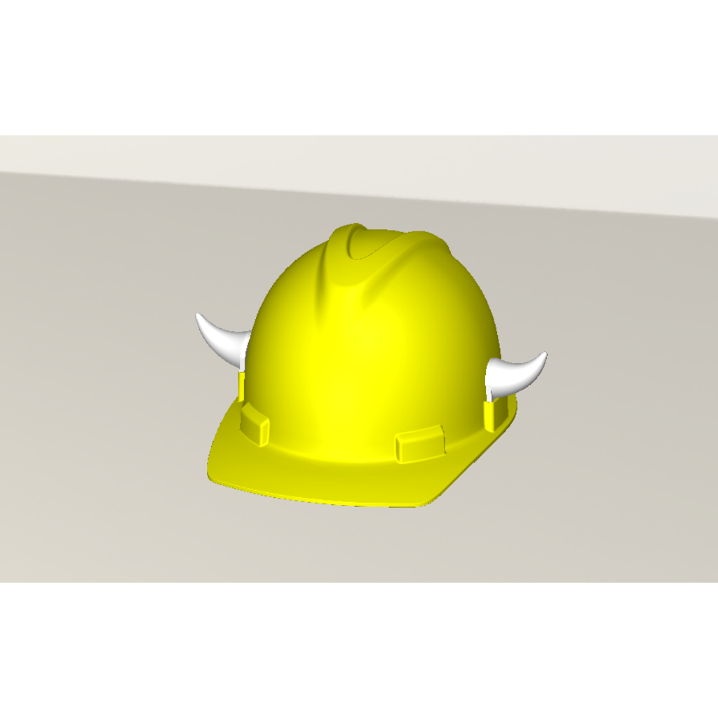 Набор рогов для каски