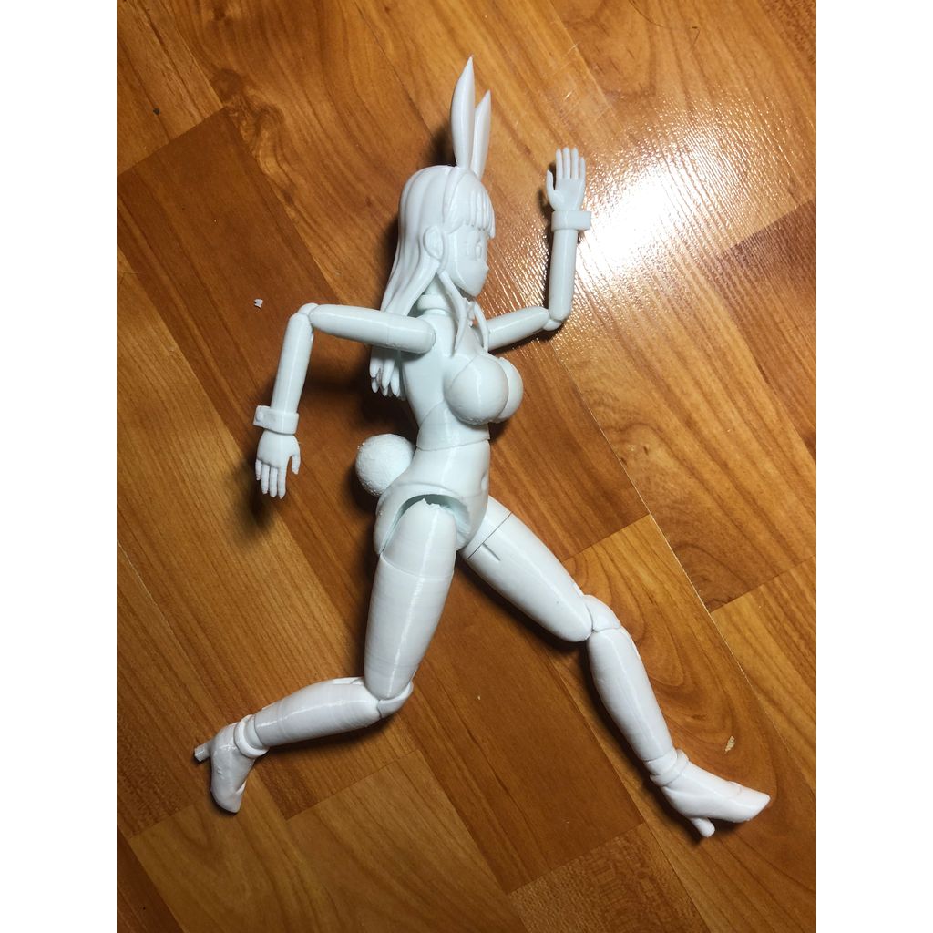 Детализированная фигурка Бульмы (в костюме зайца) из Dragon Ball