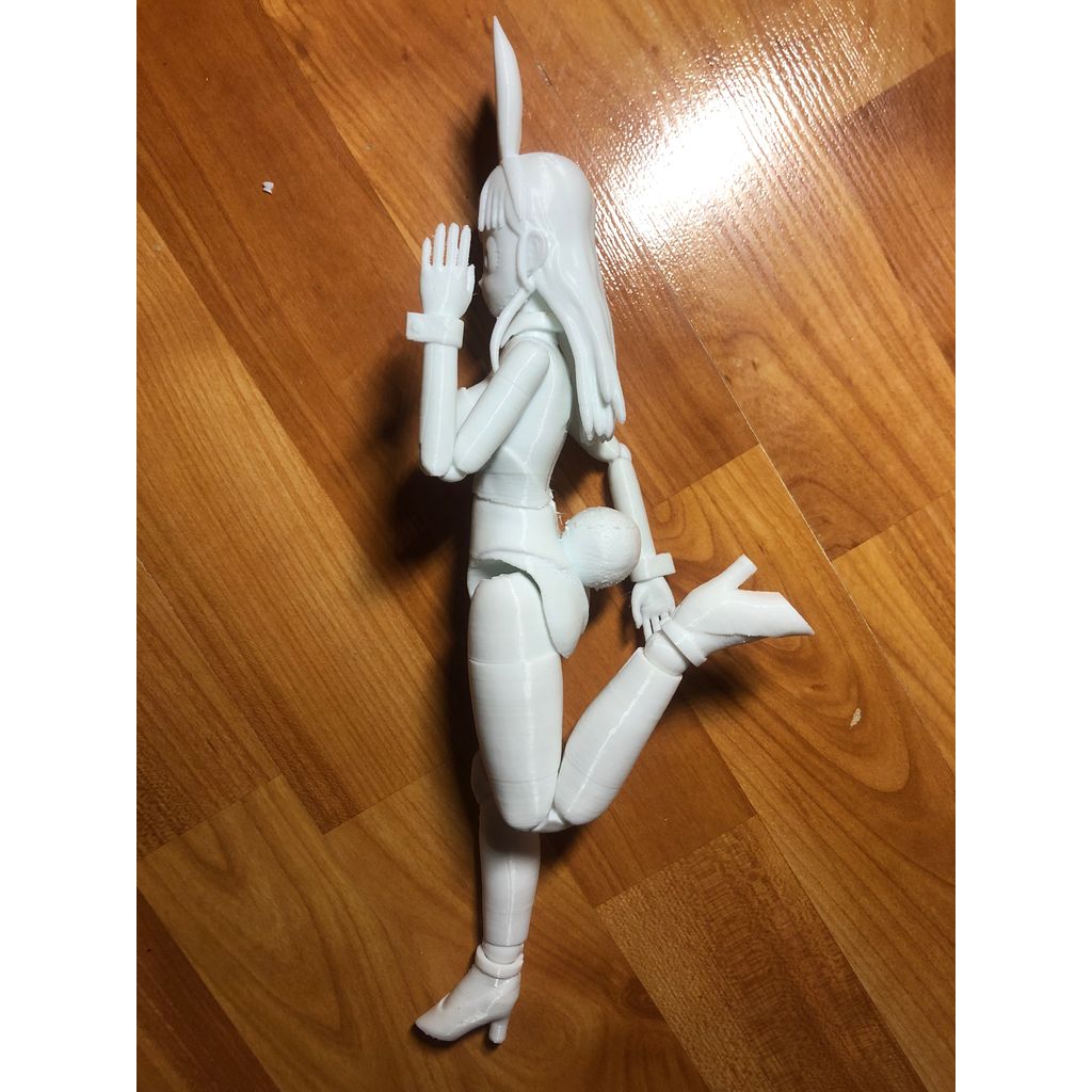 Детализированная фигурка Бульмы (в костюме зайца) из Dragon Ball