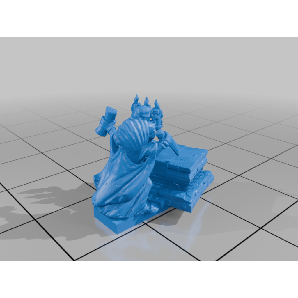 Десять вариантов вампиров 10мм для Warmaster