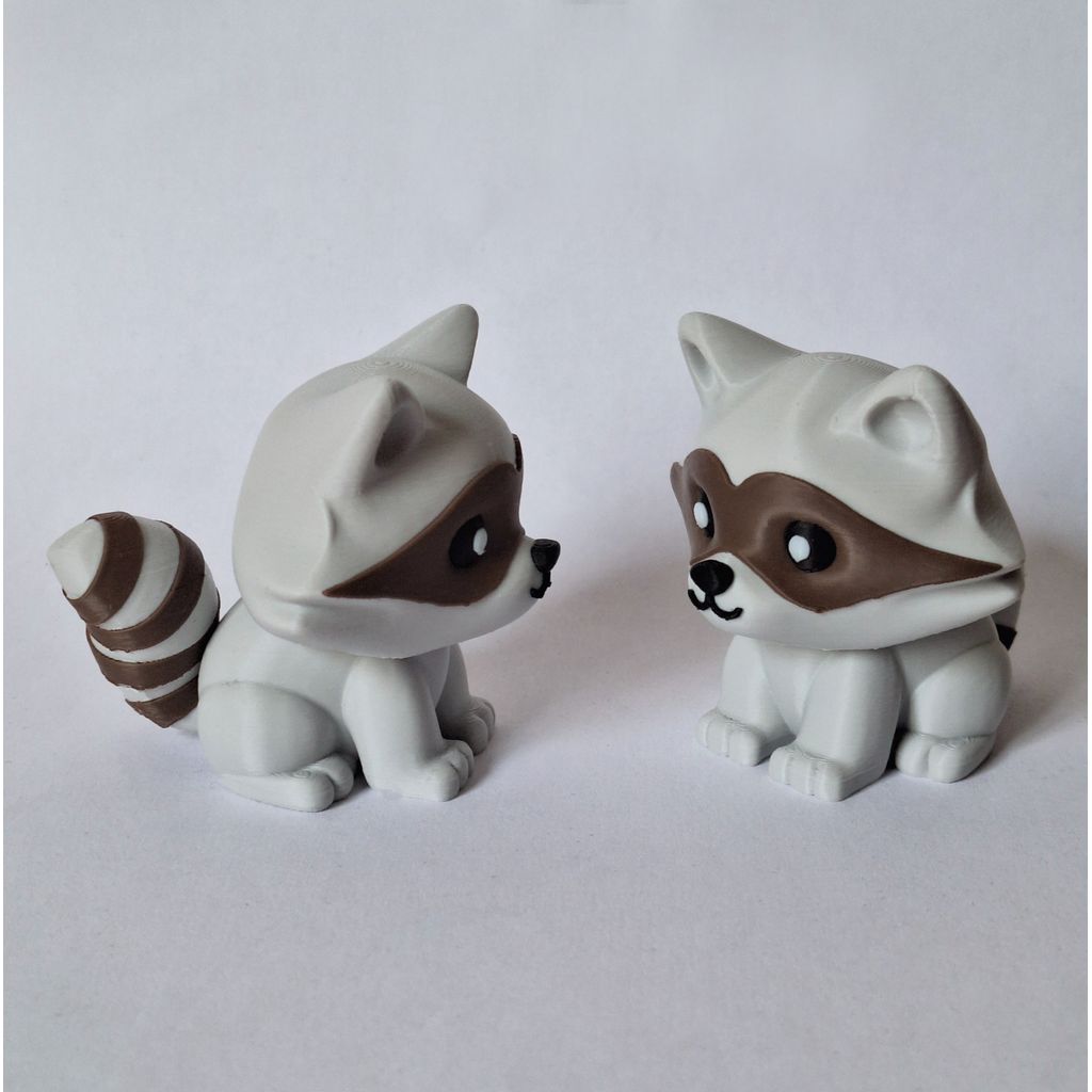 Милый енот 3D-модель