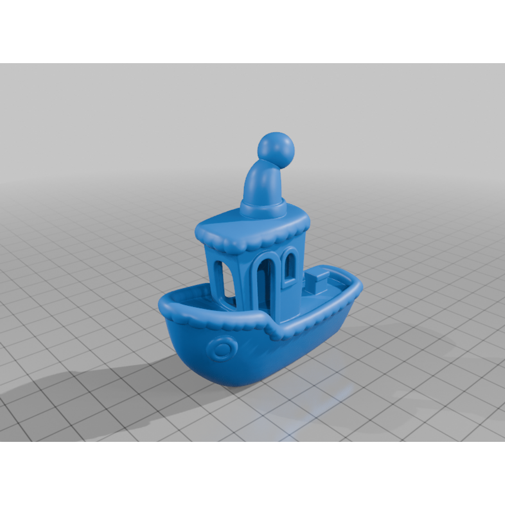 Рождественская 3D-модель Barquinho BENCHY