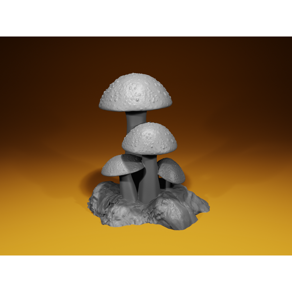 Модель мистического леса для 3D-печати