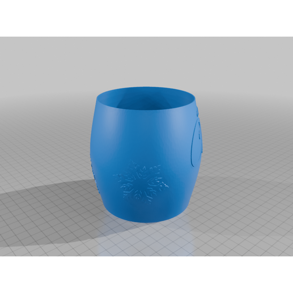 Рождественская лампа для 3D-печати