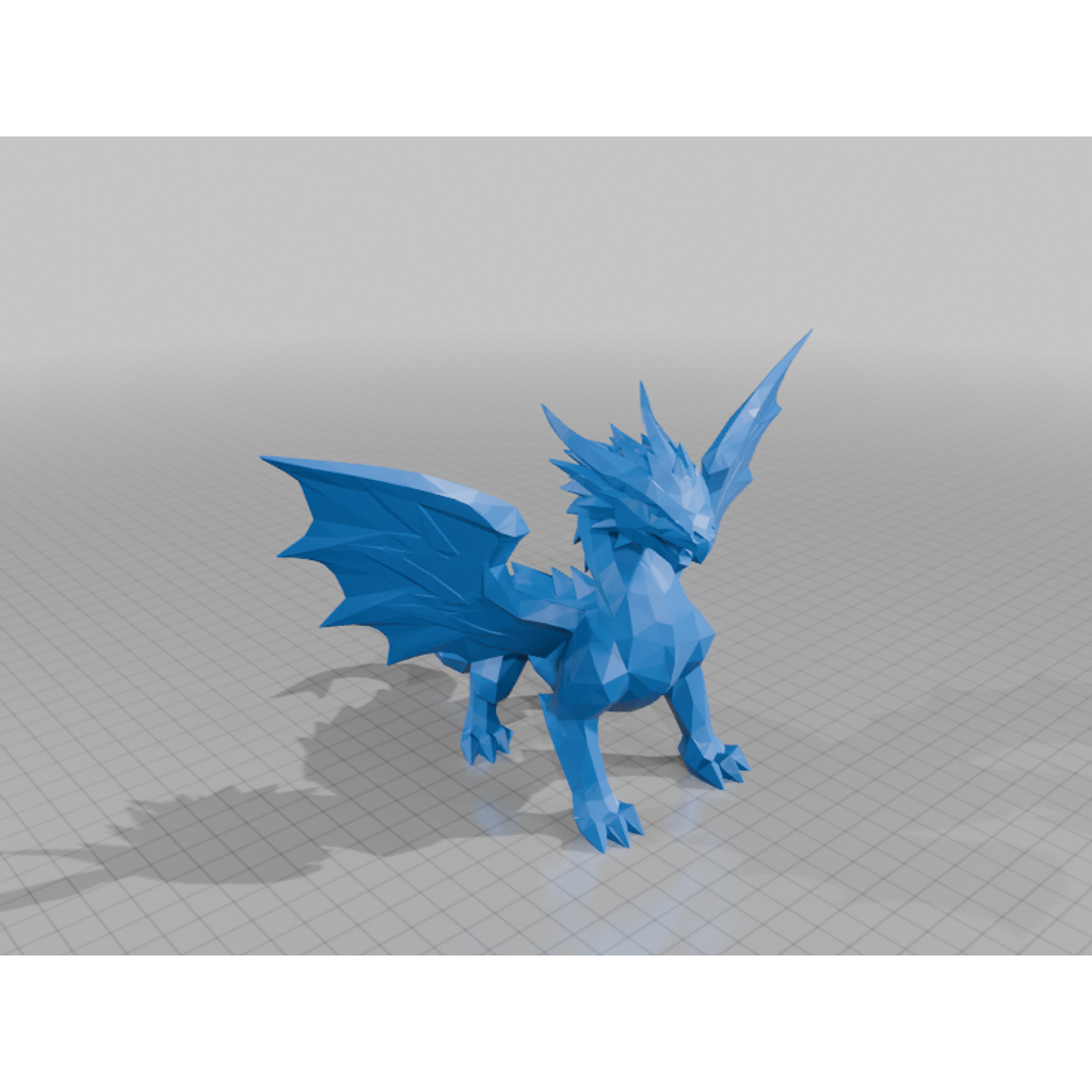 3D Модель: Громовой Дракон