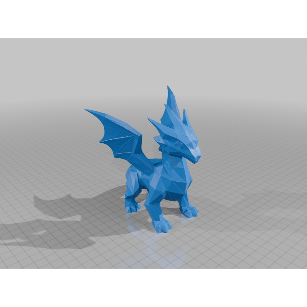 Видящий Дракон - 3D Модель