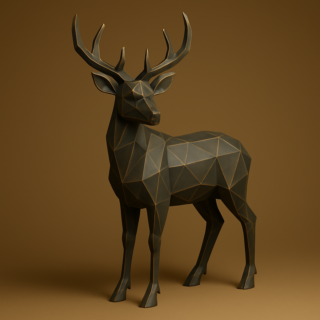 CF Олень - 3D Модель