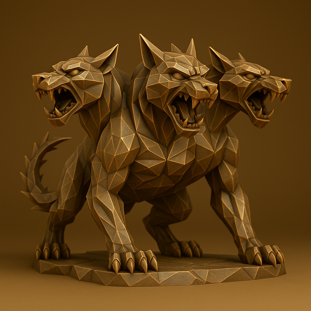 3D-модель Цербера