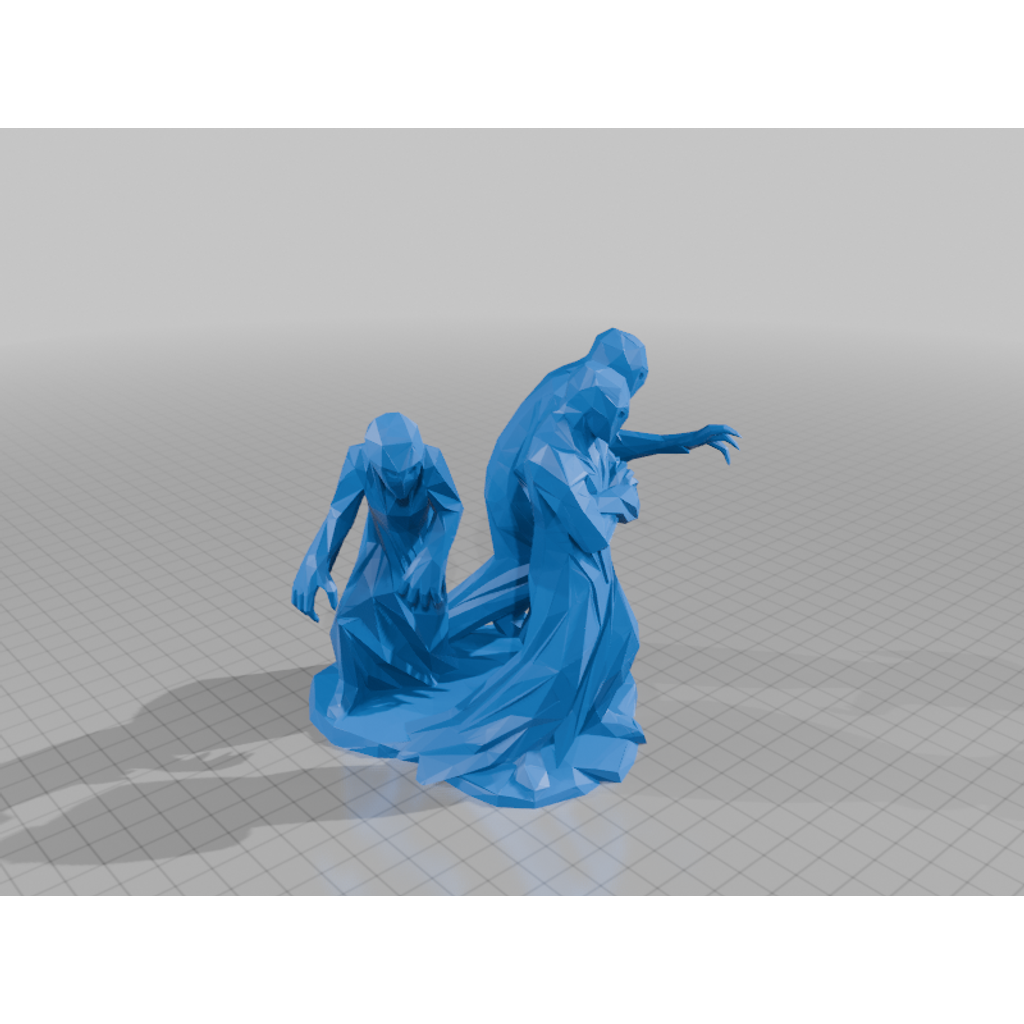 Модель Теневых Людей в стиле Кристальные Грани