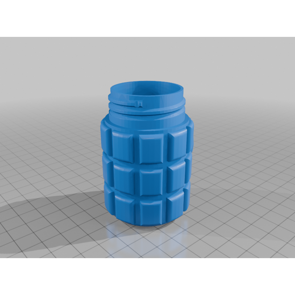 Держатель для пакетиков собачьих экскрементов в форме гранаты