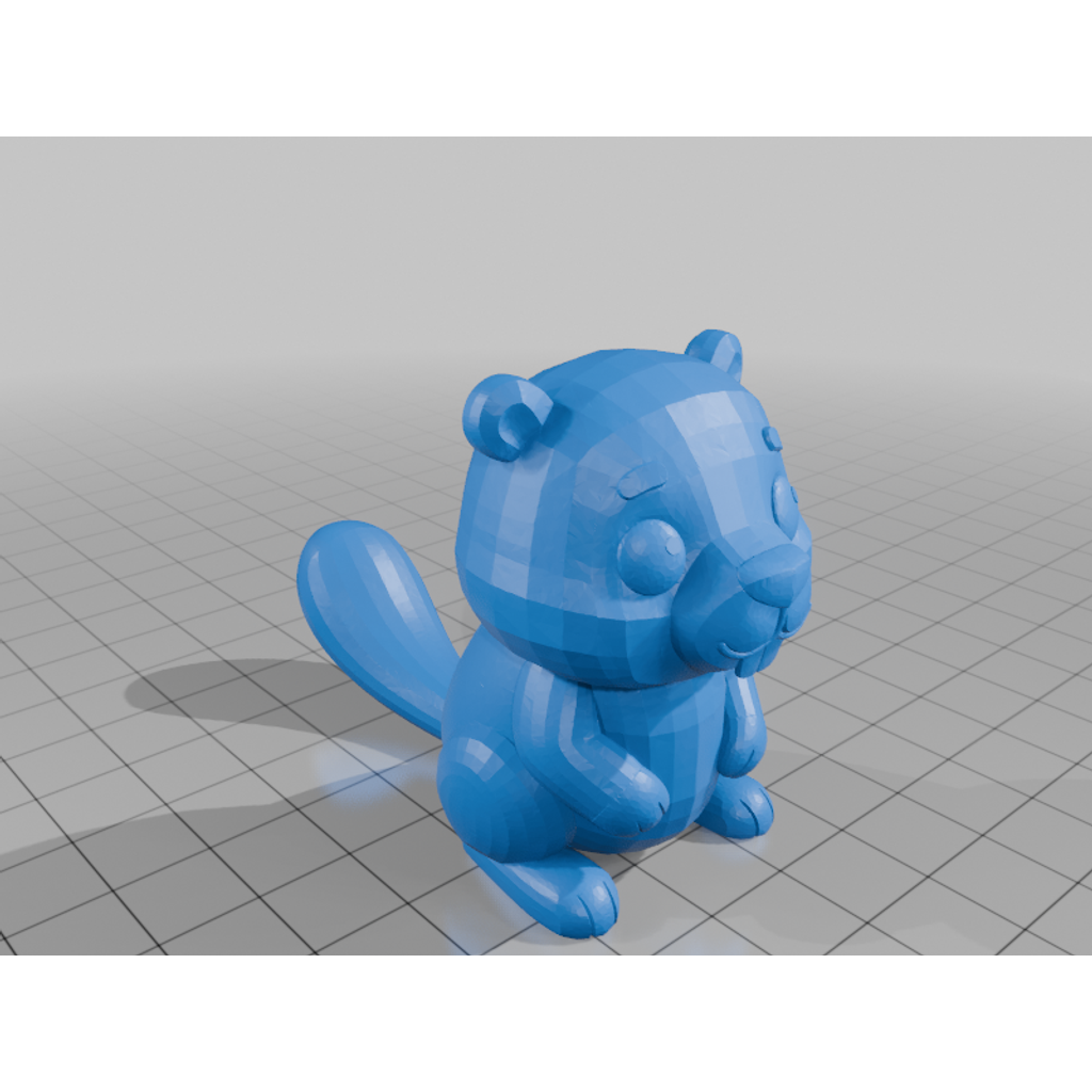Мини Бобер – 3D Модель
