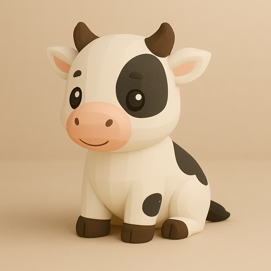 Мини корова в стиле Мини Зоо
