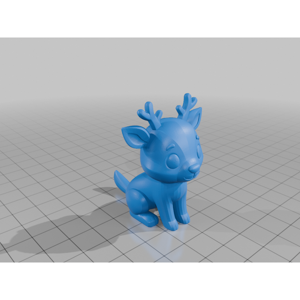 Мини-Олень 3D Модель