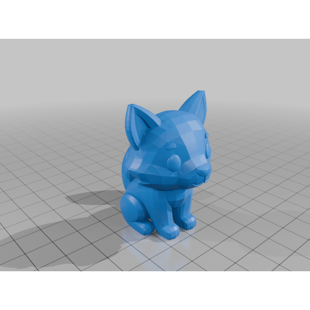 Мини-Лисица: 3D-модель для печати