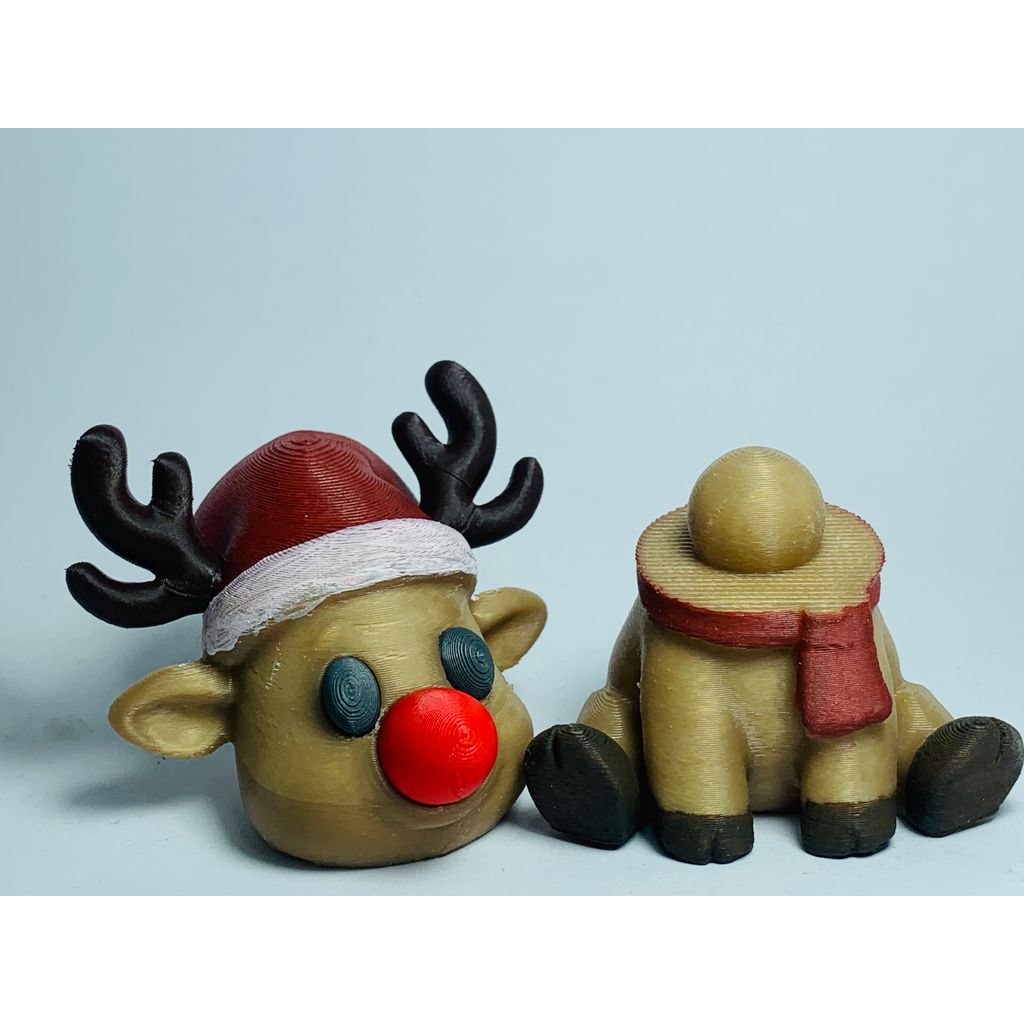 Фантазийный Рождественский Олень