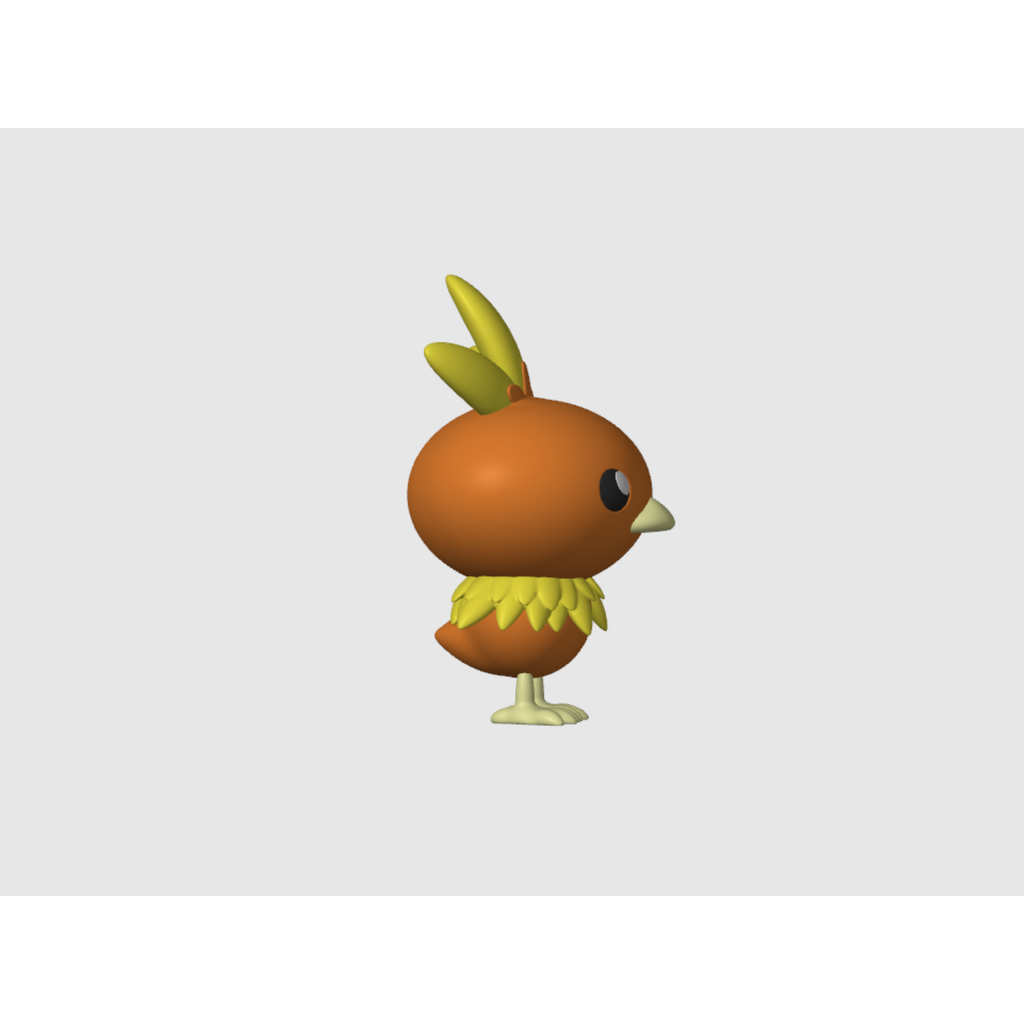 Torchic 3D Модель
