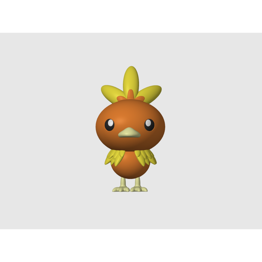 Torchic 3D Модель