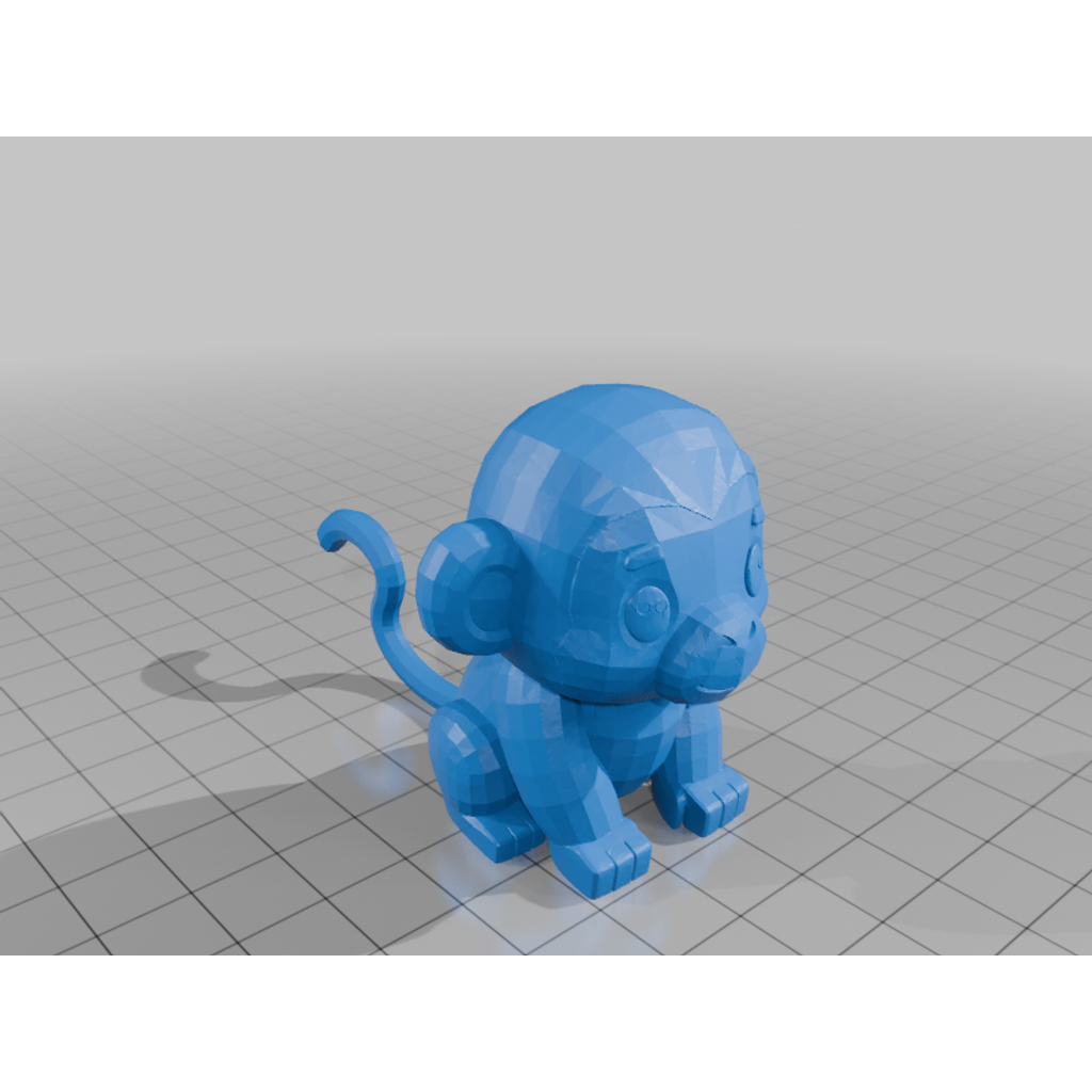 Мини Обезьяна - 3D Модель
