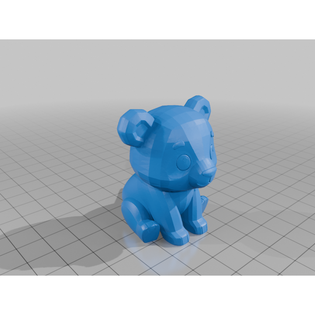 Мини Панда - 3D Модель