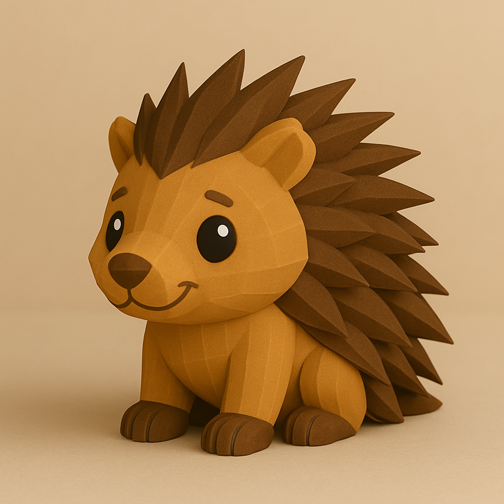 Мини Ёжик 3D Модель