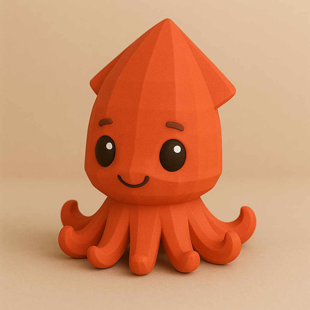 Мини Скуид - 3D Модель