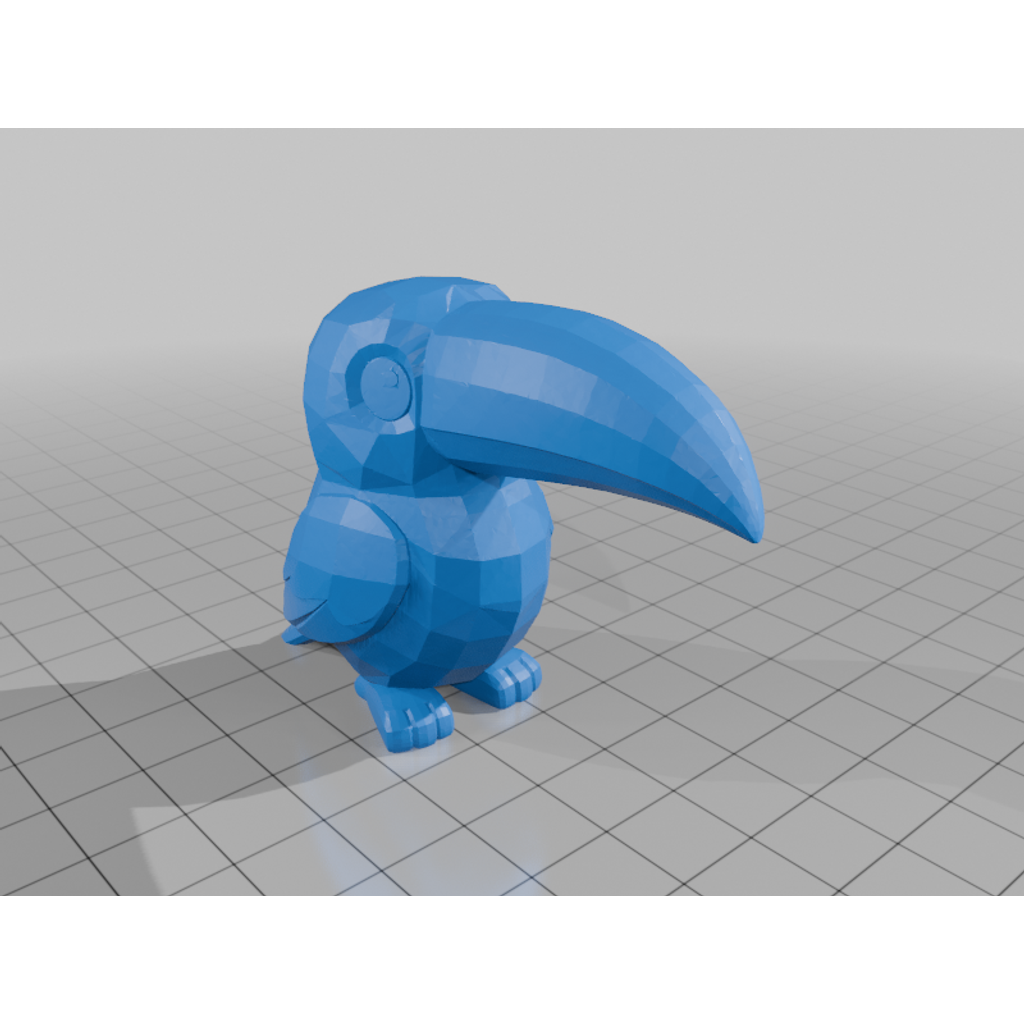 Мини Тукан 3D Модель