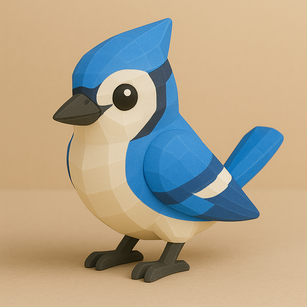 3D модель Синицы