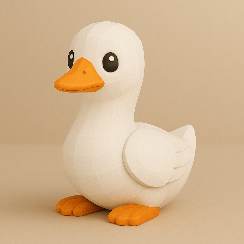 3D-модель гуся