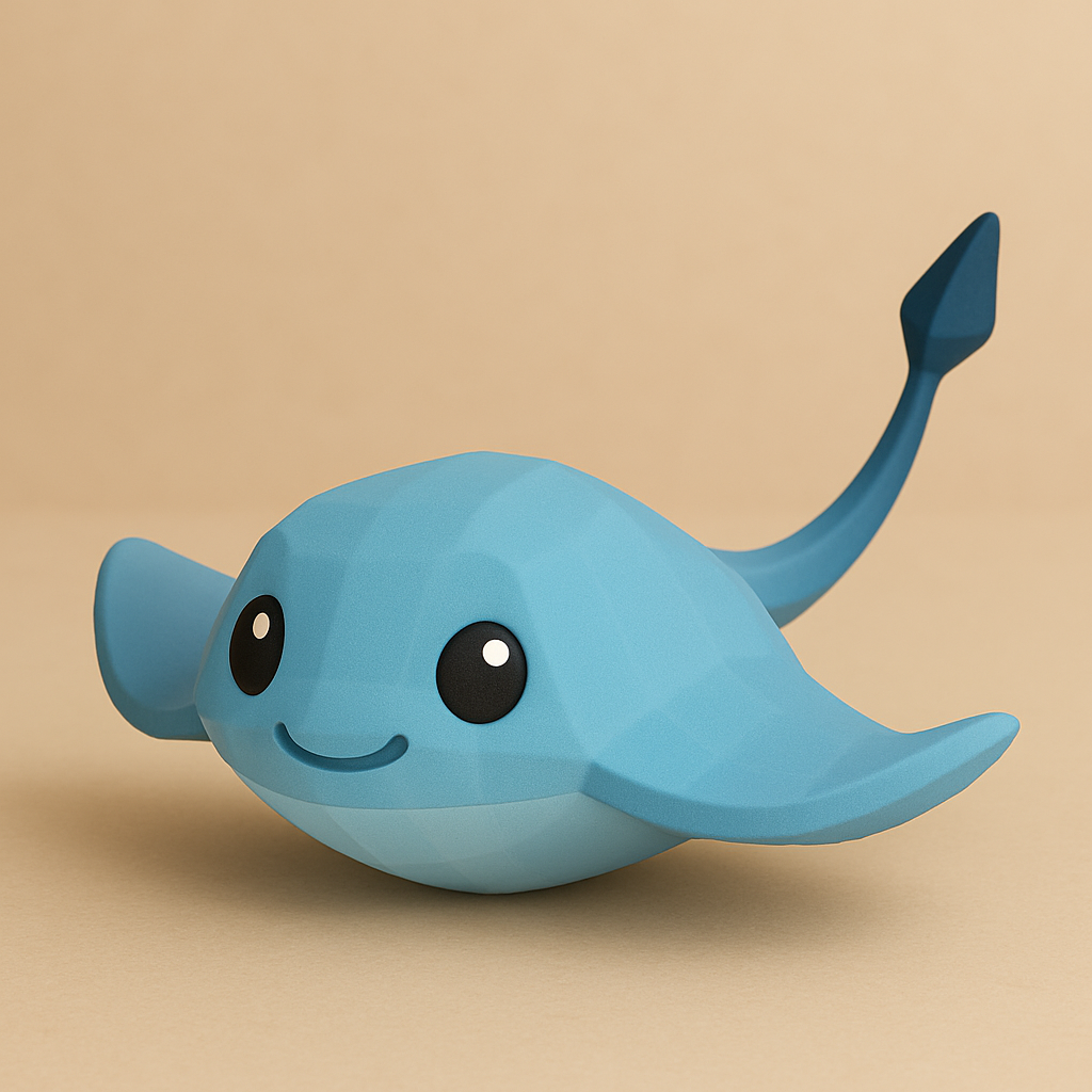 3D модель ската