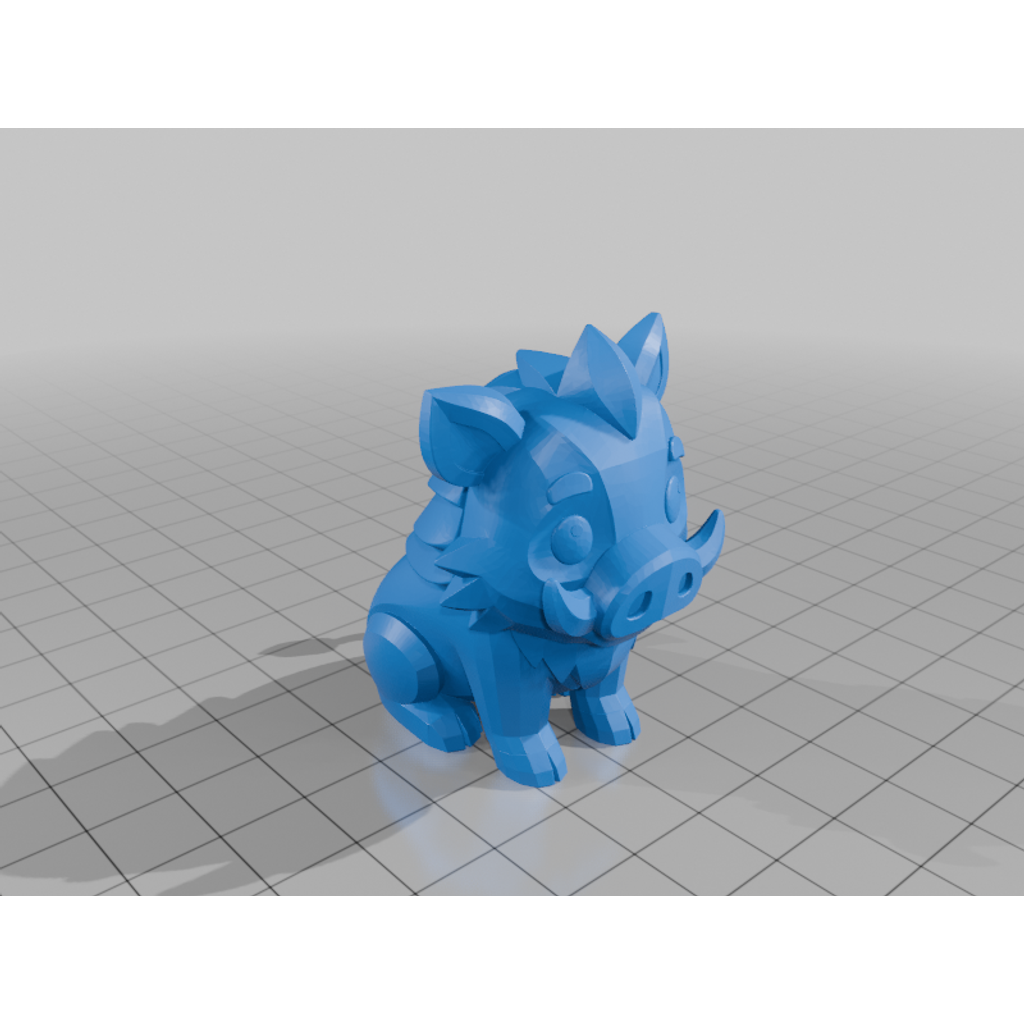 Модель 3D: Дикий кабан