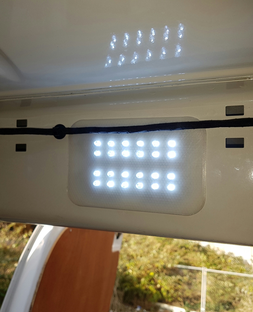 Решение для освещения задней части фургона VW или Mercedes Sprinter