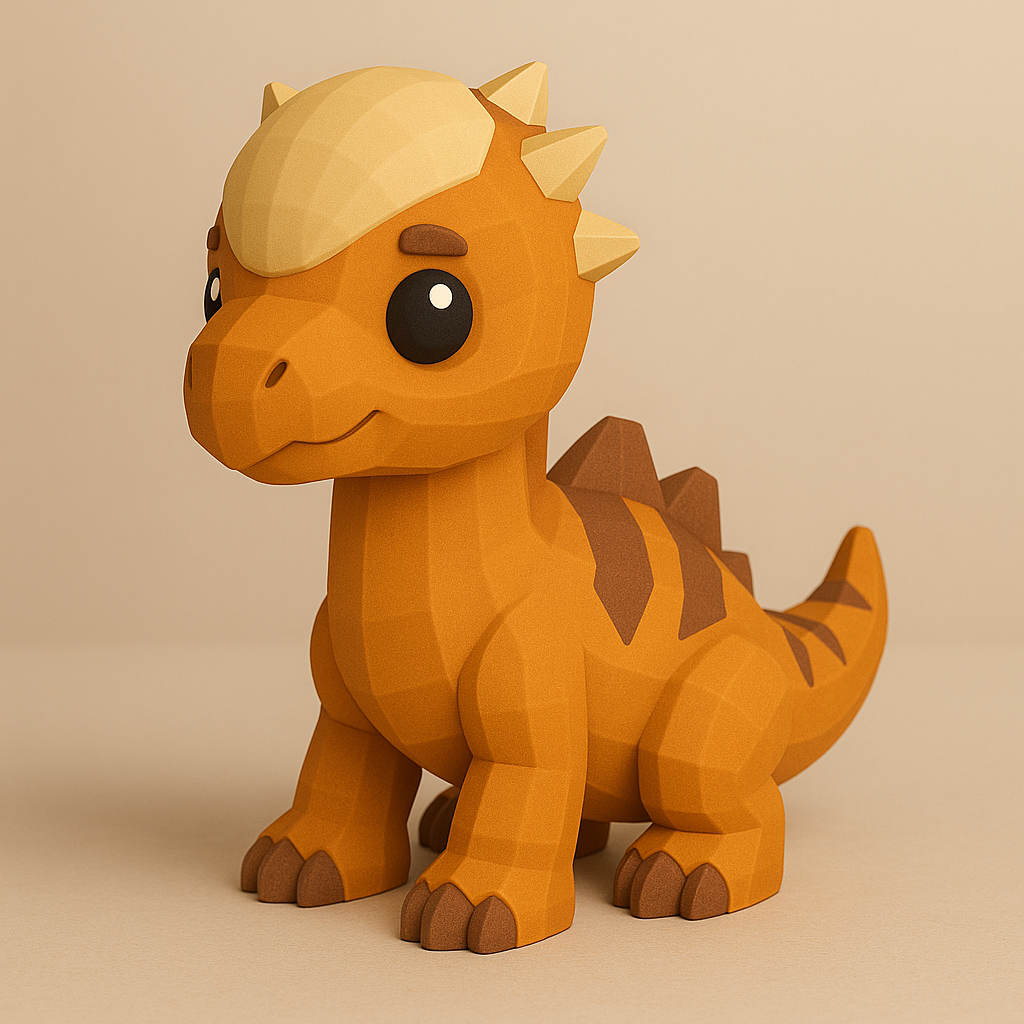 Модели 3D: Дино с куполообразной головой