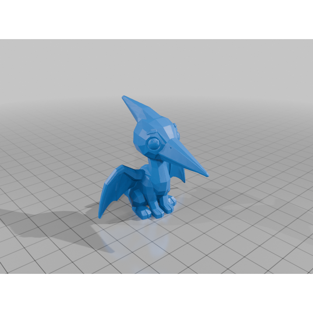 Модель 3D птерозавра