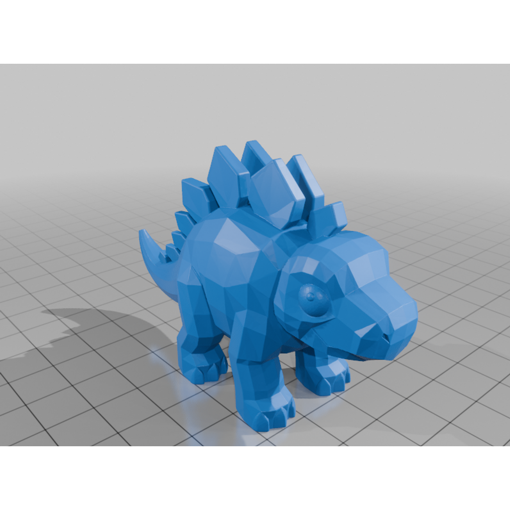 Мини Зоо: Розовый Стегозавр