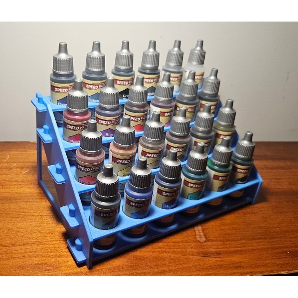 Подставка для красок - 18 и 24 бутылки