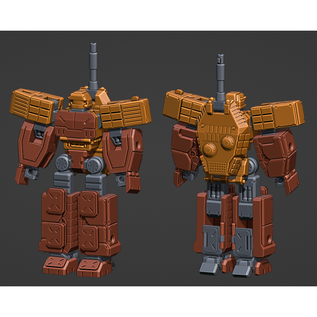 Позиционная фигурка трансформера в виде танка