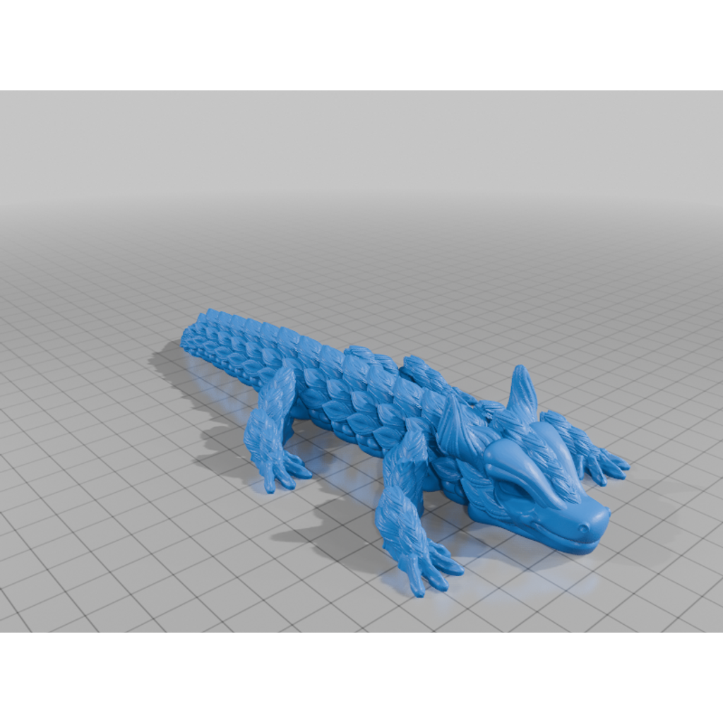 Бессмертный Дракон - 3D Модель