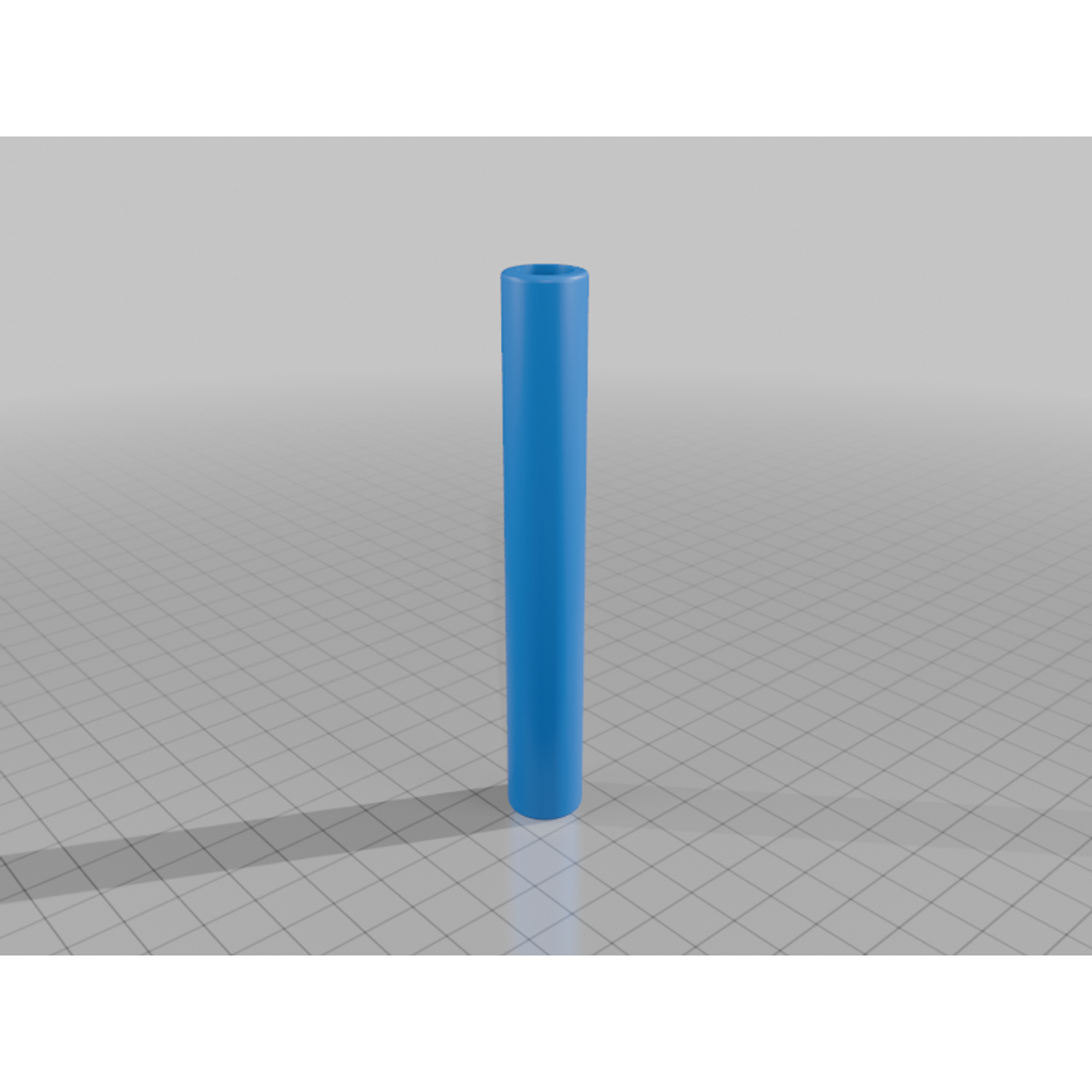 3D-модель французского миномета (масштаб 1:2)