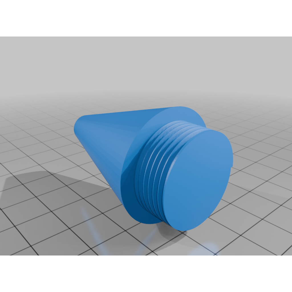 3D-модель французского миномета (масштаб 1:2)