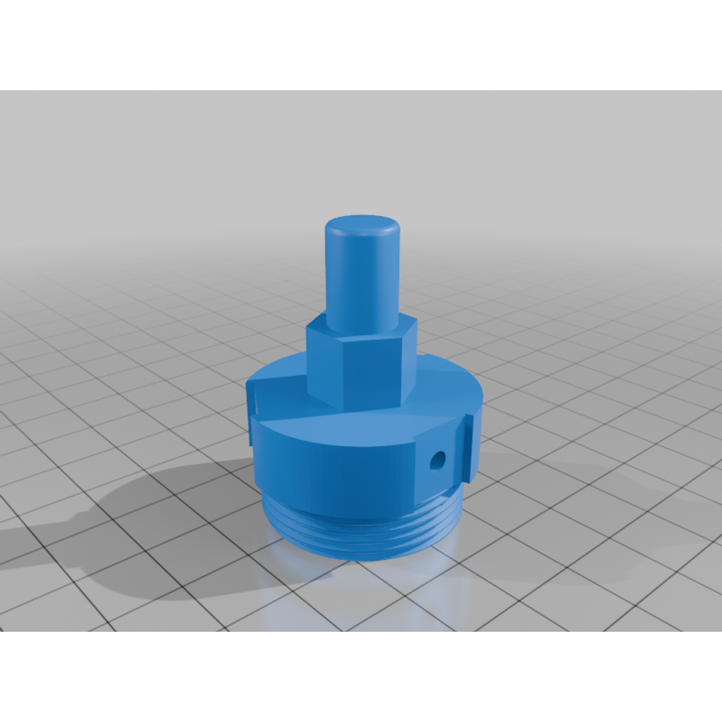 3D-модель французского миномета (масштаб 1:2)