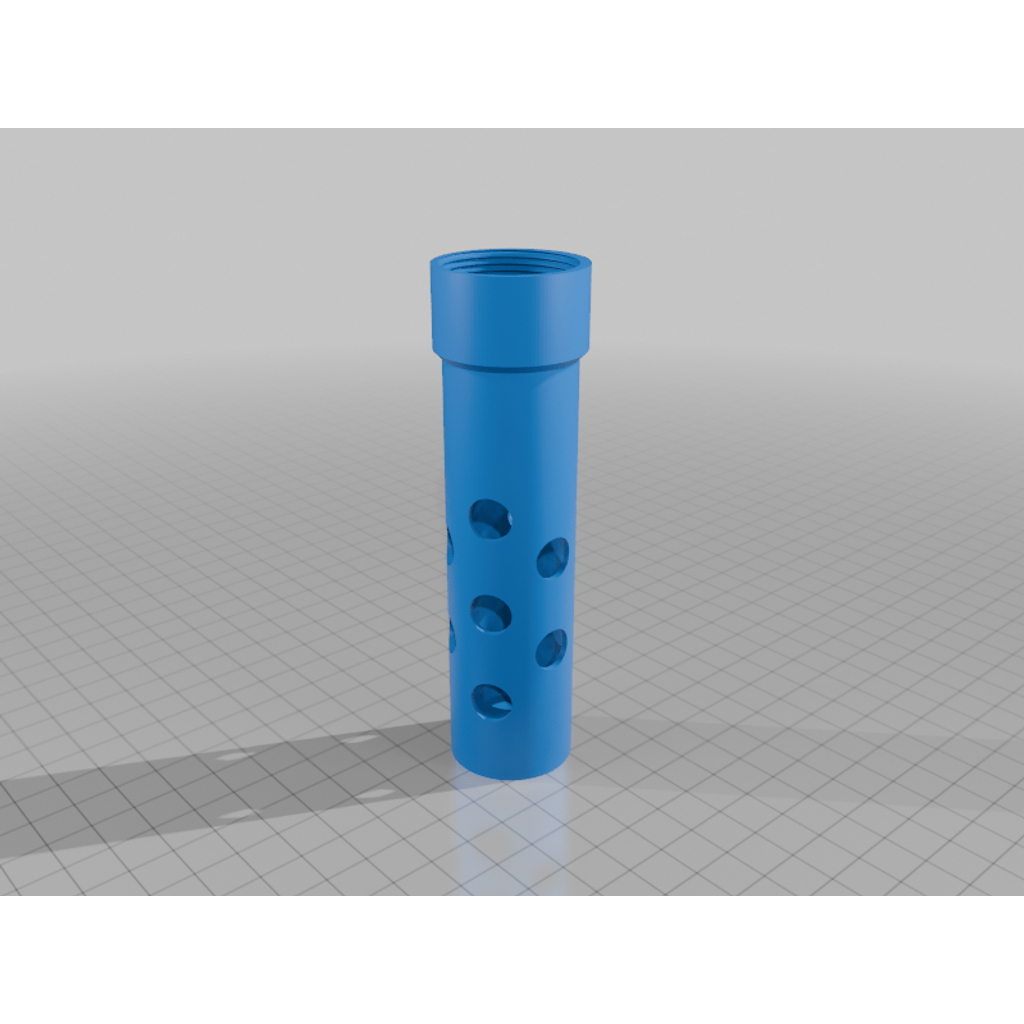 3D-модель французского миномета (масштаб 1:2)