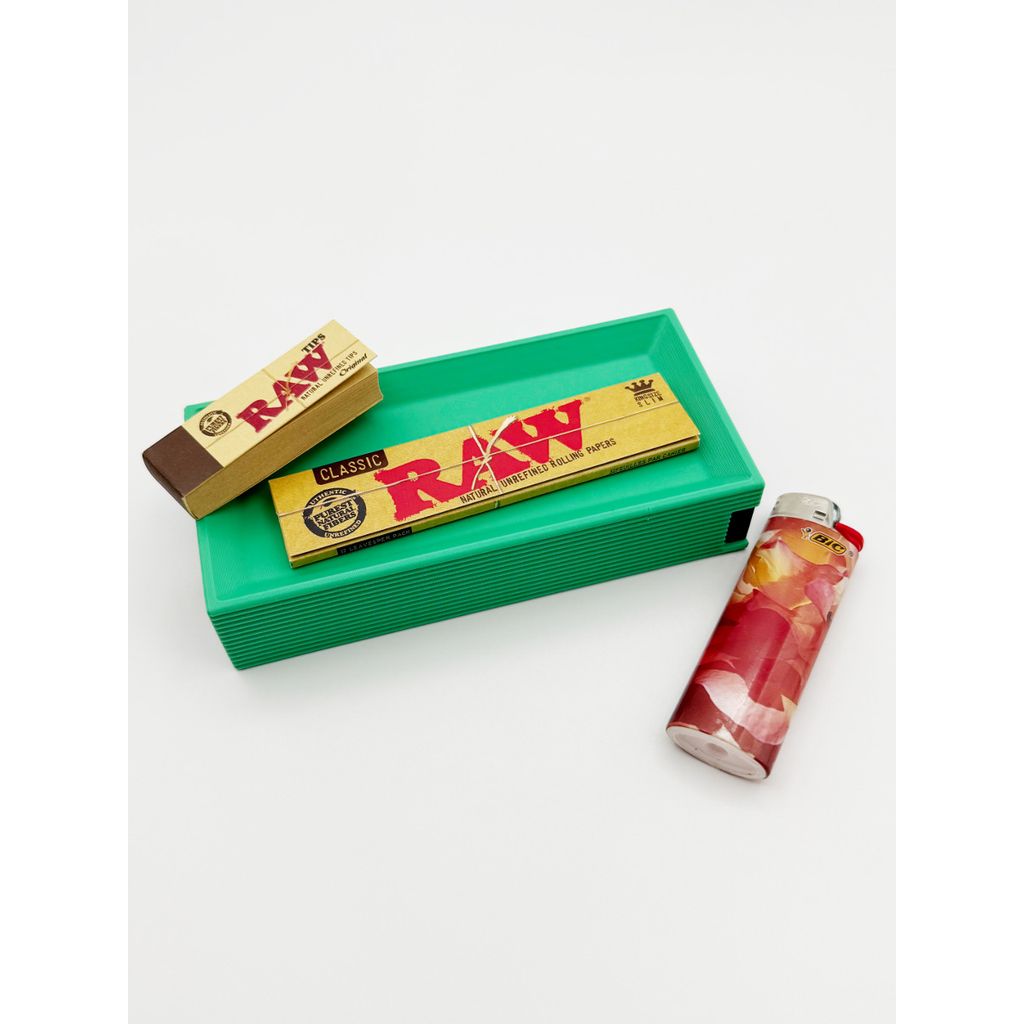 Ролл-трей с выдвижным ящиком для необходимых принадлежностей