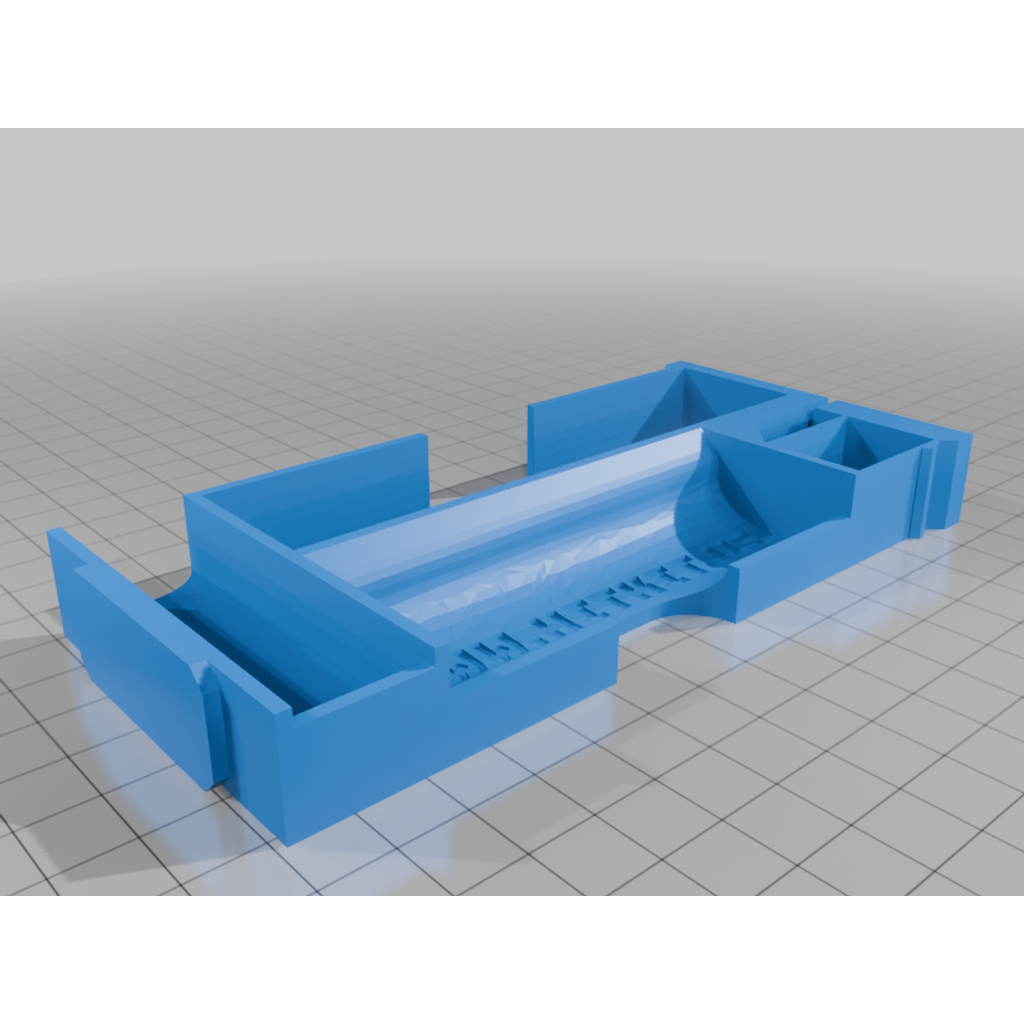 Ролл-трей с выдвижным ящиком для необходимых принадлежностей