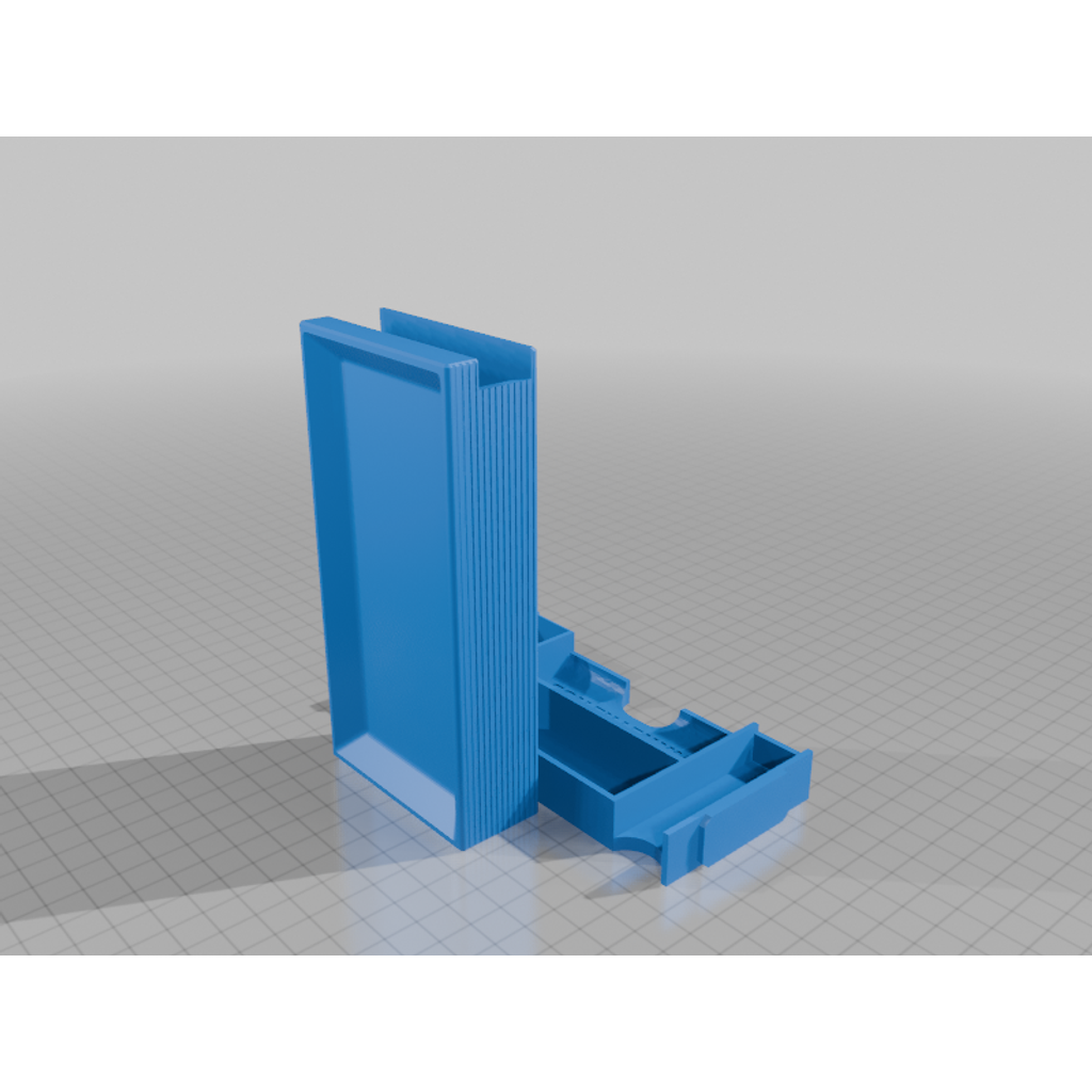 Ролл-трей с выдвижным ящиком для необходимых принадлежностей