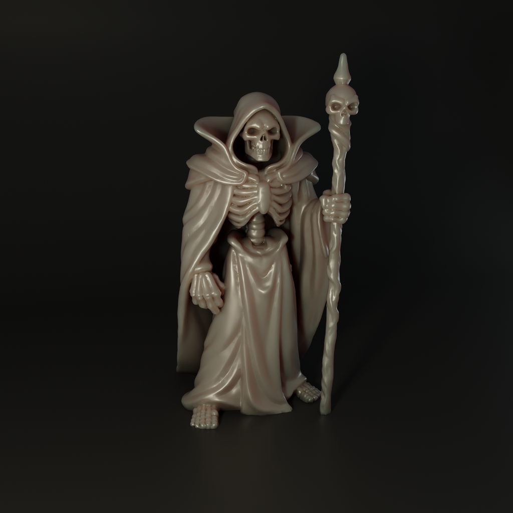 Лич или скелетный маг для настольных игр