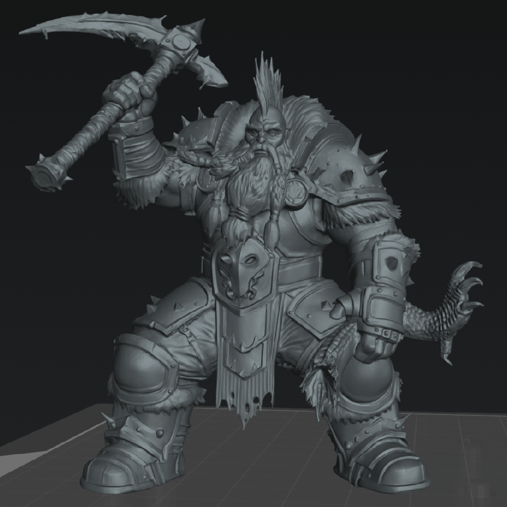 Модель для Ice Vintner из клана Frost-Still