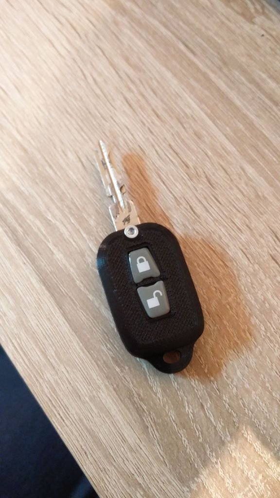 Ключ для Mercedes Benz W124 с центральным замком