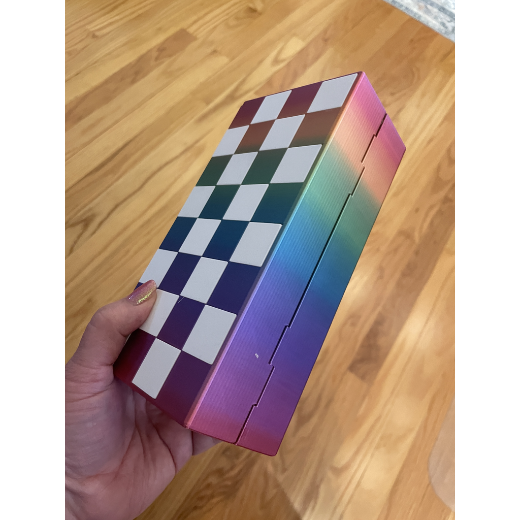 Складная шахматная коробка