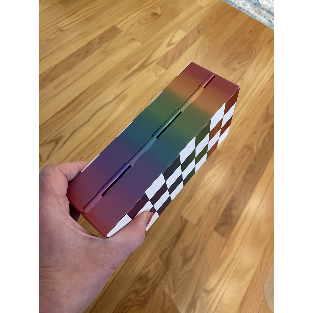 Складная шахматная коробка