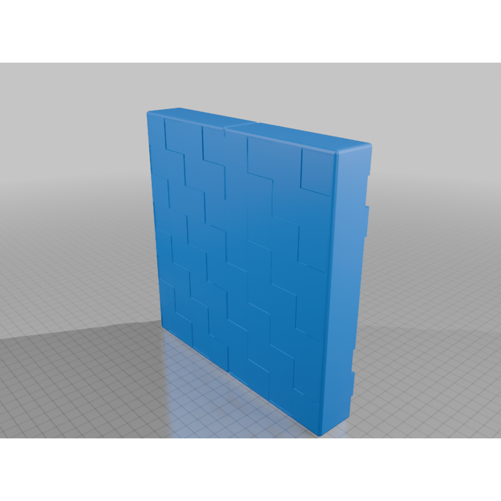 Складная шахматная коробка